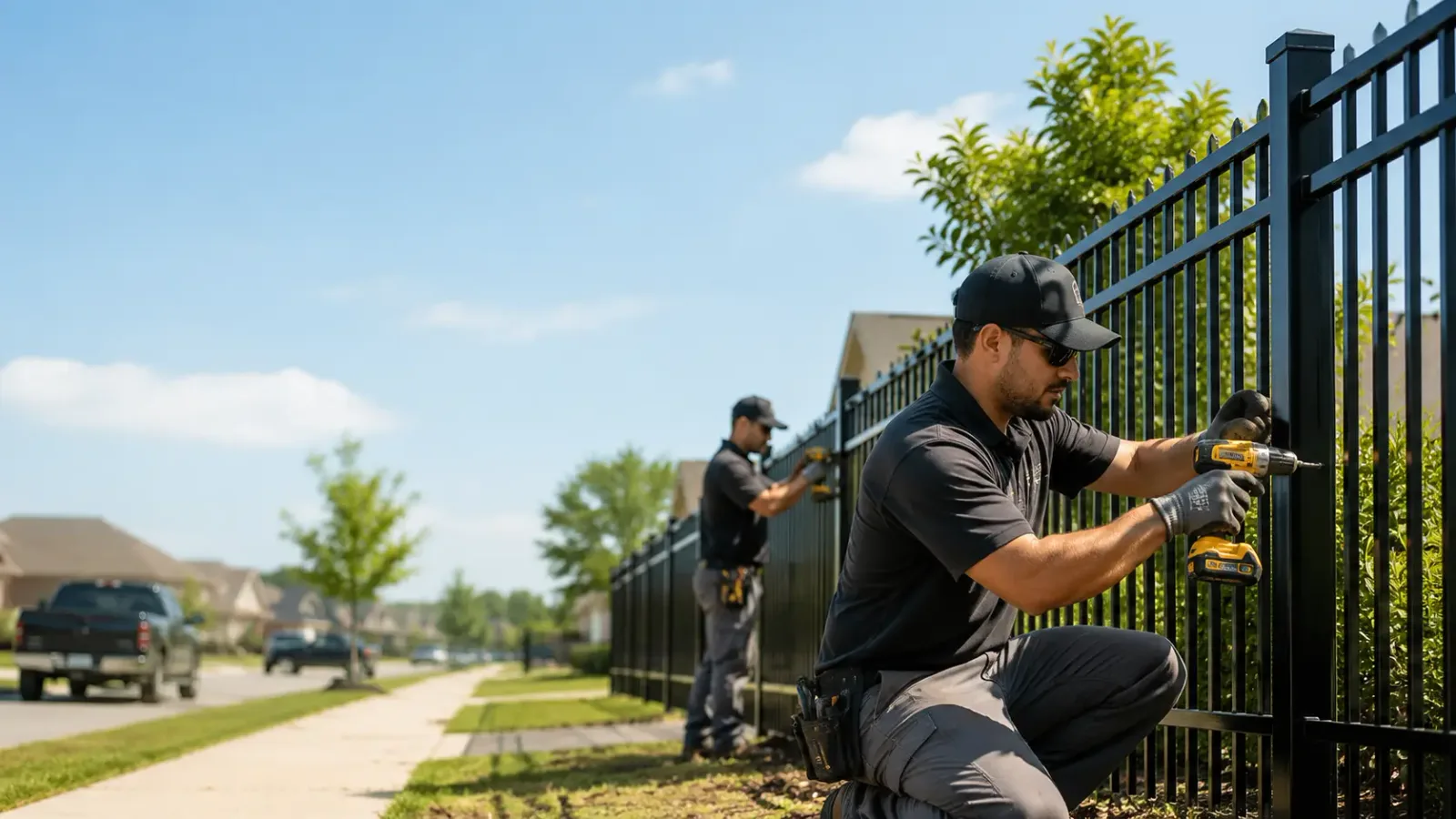 Metal Fence Installation in West Liberty, IA